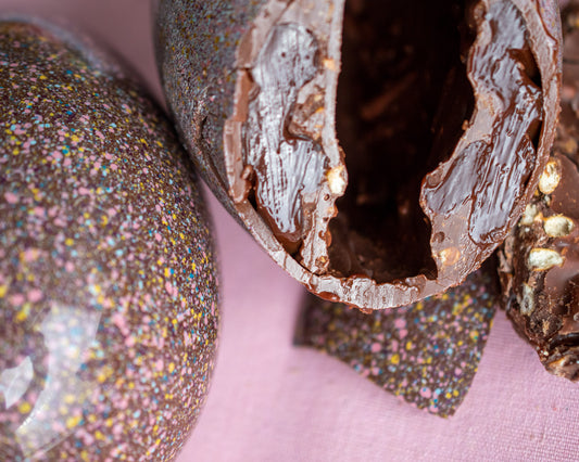 Pretzel Crunch Easter Egg